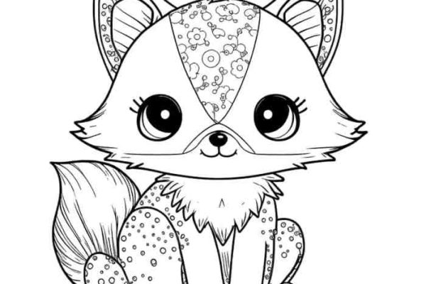 Coloring pics of baby animals real looking