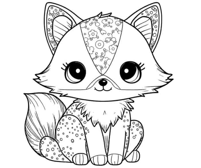 Coloring pages drawings of animals