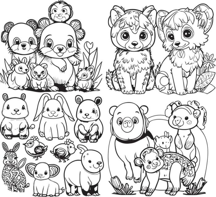 Cute baby animal coloring pages dragoart