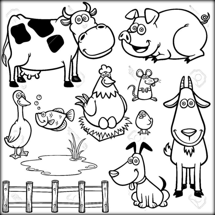 Coloring sheets animals pdf