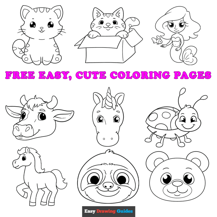 Animated pictures for coloring