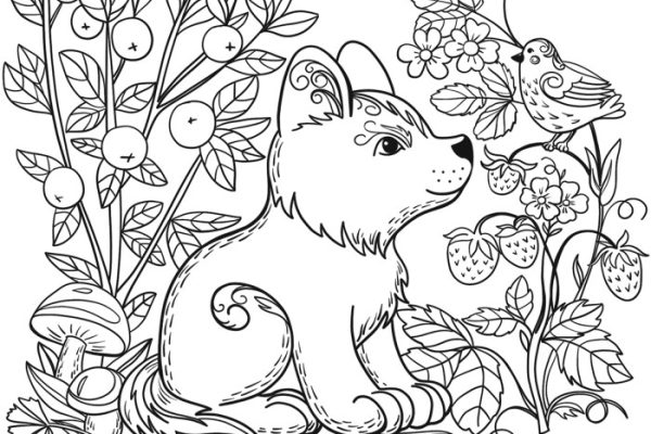 Animal research coloring pages