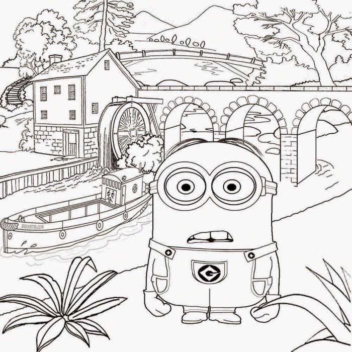 Animated pictures for coloring