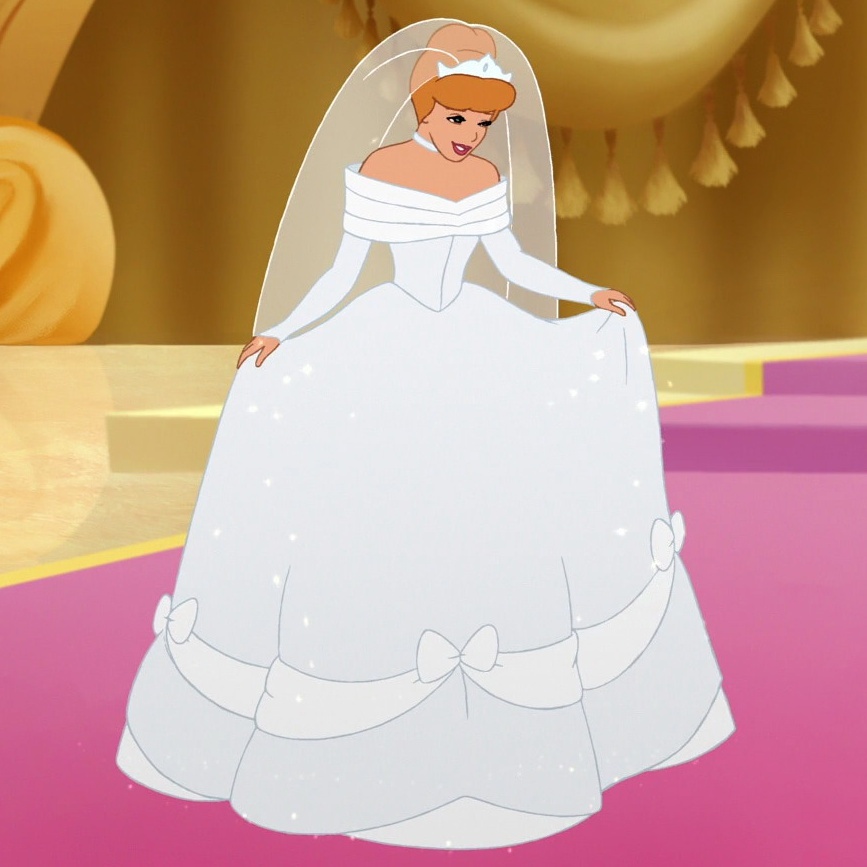 Disney cinderella wedding dress 2015