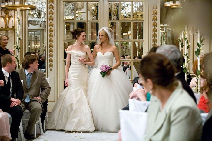 Wedding dress in bride wars