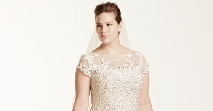 Low cost plus size wedding dresses