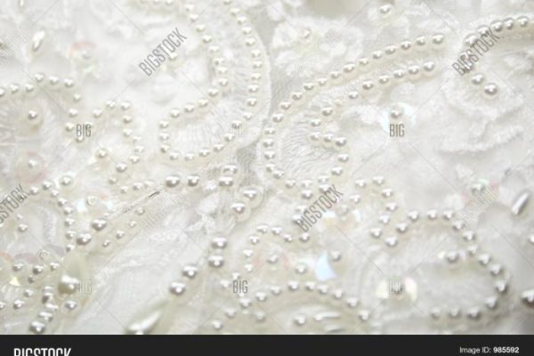 Fabric of wedding dresses