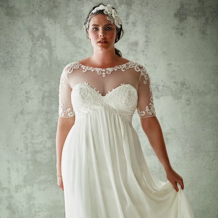 Low cost plus size wedding dresses