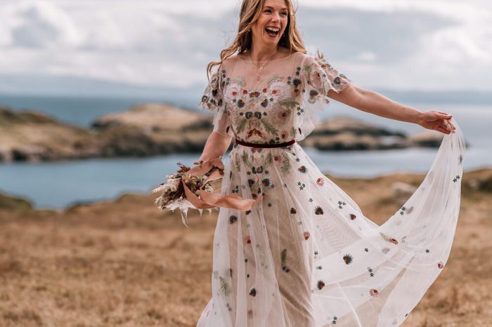 Floral dresses for weddings