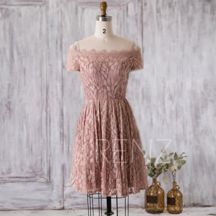 Dusty rose dresses for wedding