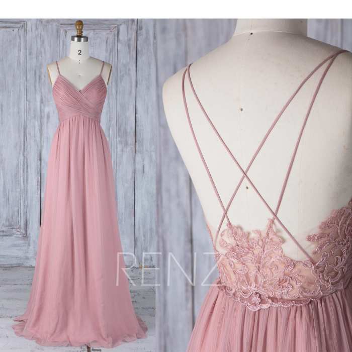 Dusty rose dresses for wedding