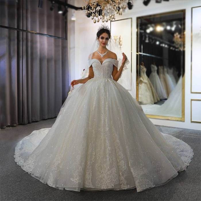 Fairytale princess ball gown princess wedding dresses