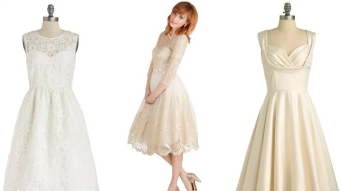 Cute short wedding dresses