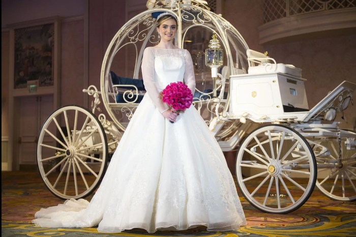 Cinderella movie 2015 wedding dress